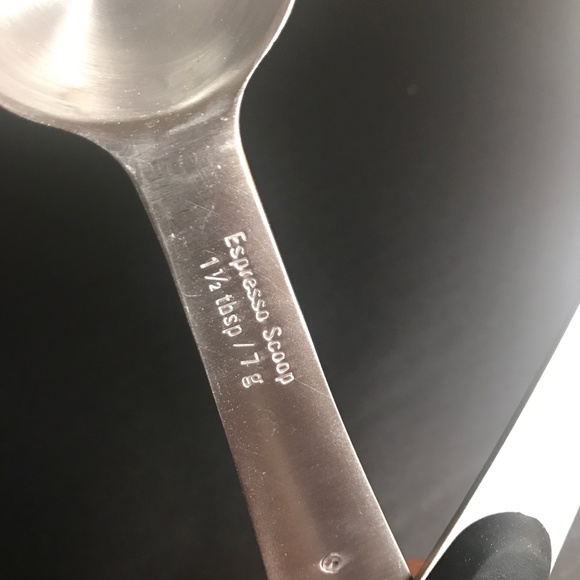 Starbucks Coffee Espresso Measuring Scoop Spoon Cup Flip Top SS 1 1/2 tbsp / 7 g - Picture 6 of 6